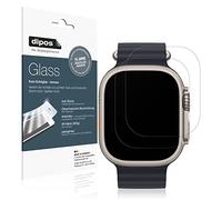 dipos I 2X Pellicola Protettiva Opaco Compatibile con Apple Watch Ultra 2 49mm Protezione Vetro Flessibile 9H
