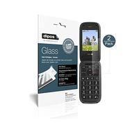 dipos I 2X Pellicola Protettiva Opaco Compatibile con Doro PhoneEasy 613 Protezione Vetro Flessibile 9H