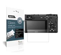 dipos I Pellicola protettiva compatibile con Sony Alpha 6100 – opaca, vetro flessibile 9H – 2x