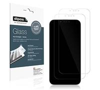 dipos I 2X Pellicola Protettiva Compatibile con Apple iPhone 13 Mini Protezione Vetro Flessibile 9H