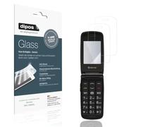 dipos 2x Pellicola Protettiva 9H trasparente per Denver BAS-24800L