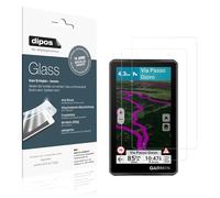 dipos 2x Pellicola Protettiva 9H trasparente per Garmin zumo XT3 4.7 Zoll