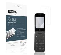 dipos 2x Pellicola Protettiva 9H trasparente per HMD 2660 Flip 4G | Non si rompe e non si scheggia, non è vero vetro, Anti-Shock, si adatta perfettamente, antigraffio, senza bolle, autoadesiva