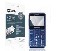 dipos 2x Pellicola Protettiva 9H trasparente per Panasonic KX-TU155