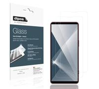 dipos 2x Pellicola Protettiva 9H trasparente per Sony Xperia 1 VIII | Non si rompe e non si scheggia, non è vero vetro, Anti-Shock, si adatta perfettamente, antigraffio, senza bolle, autoadesiva