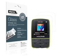 dipos 2x Pellicola Protettiva 9H trasparente per WOLFANG WMP01 MP3-Player