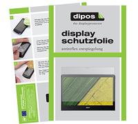 dipos 2x Pellicola Protettiva opaca per Acer Swift 7 | Antiriflesso, riduce i riflessi, si adatta perfettamente, ultra sottile, antigraffio, senza bolle, anti impronte, autoadesiva