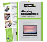 dipos 2x Pellicola Protettiva opaca per Asus Chromebook Flip 2 | Antiriflesso, riduce i riflessi, si adatta perfettamente, ultra sottile, antigraffio, senza bolle, anti impronte, autoadesiva