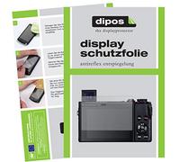 dipos I 2x Pellicola Protettiva antiriflesso compatibile con Canon PowerShot G5X Mark II Pellicola di Protezione