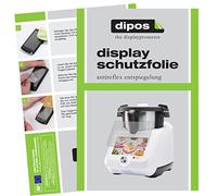 dipos I 2X Pellicola Protettiva antiriflesso Compatibile con Monsieur Cuisine Smart SKMS 1200 A1 Pellicola di Protezione