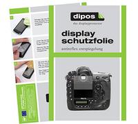 dipos 2x Pellicola Protettiva opaca per Nikon D4s | Antiriflesso, riduce i riflessi, si adatta perfettamente, ultra sottile, antigraffio, senza bolle, anti impronte, autoadesiva
