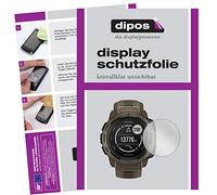 dipos I 2X Pellicola Protettiva Compatibile con Garmin Instinct Tactical Edition Pellicola di Protezione Cristallo