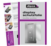 dipos 2x Pellicola Protettiva trasparente per Bauknecht KGN 2043 A3+ IN | Si adatta perfettamente, ultra sottile, antigraffio, senza bolle, compatibile con cover, anti impronte, autoadesiva