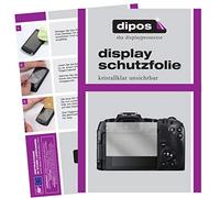 dipos 2x Pellicola Protettiva trasparente per Canon EOS RP | Si adatta perfettamente, ultra sottile, antigraffio, senza bolle, compatibile con cover, anti impronte, autoadesiva