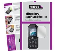 dipos I 2X Pellicola Protettiva Compatibile con Crosscall Shark-X3 Pellicola di Protezione Cristallo