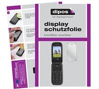 dipos I 2X Pellicola Protettiva Compatibile con Doro PhoneEasy 613 Pellicola di Protezione Cristallo