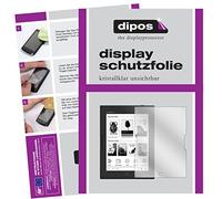 dipos 2x Pellicola Protettiva trasparente per Energy Sistem eReader Pro HD | Si adatta perfettamente, ultra sottile, antigraffio, senza bolle, compatibile con cover, anti impronte, autoadesiva