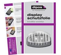 dipos I 2X Pellicola Protettiva Compatibile con Krups EA 8160 Vassoio Compatibile con Tazze Pellicola di Protezione Cristallo