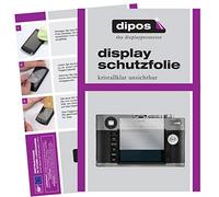 dipos 2x Pellicola Protettiva trasparente per Leica M-E (Typ) 240 | Si adatta perfettamente, ultra sottile, antigraffio, senza bolle, compatibile con cover, anti impronte, autoadesiva