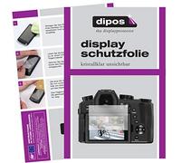 dipos 2x Pellicola Protettiva trasparente per Leica V-Lux 5 | Si adatta perfettamente, ultra sottile, antigraffio, senza bolle, compatibile con cover, anti impronte, autoadesiva
