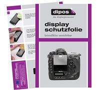 e-cultor Pellicola protettiva dipos I compatibile con Nikon D4s 2x cristallo