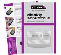 dipos I 2X Pellicola Protettiva Compatibile con NIVONA NICR 656 Vaschetta raccogli Gocce Pellicola di Protezione Cristallo