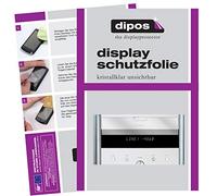 dipos 2x Pellicola Protettiva trasparente per Vincent SV-238 MK | Si adatta perfettamente, ultra sottile, antigraffio, senza bolle, compatibile con cover, anti impronte, autoadesiva