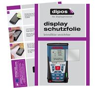 dipos 3x Pellicola Protettiva trasparente per Bosch Professional GLM 150 | Si adatta perfettamente, ultra sottile, antigraffio, senza bolle, compatibile con cover, anti impronte, autoadesiva