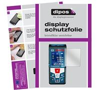 dipos 3x Pellicola Protettiva trasparente per Bosch Professional GLM 50 C | Si adatta perfettamente, ultra sottile, antigraffio, senza bolle, compatibile con cover, anti impronte, autoadesiva