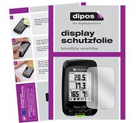 dipos 3x Pellicola Protettiva trasparente per Bryton Rider 200 | Si adatta perfettamente, ultra sottile, antigraffio, senza bolle, compatibile con cover, anti impronte, autoadesiva