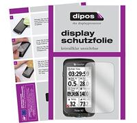 dipos 3x Pellicola Protettiva trasparente per Bryton Rider 60 | Si adatta perfettamente, ultra sottile, antigraffio, senza bolle, compatibile con cover, anti impronte, autoadesiva
