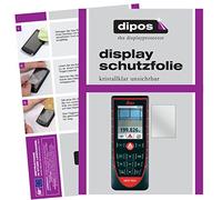 dipos 3x Pellicola Protettiva trasparente per Leica DISTO 510 | Si adatta perfettamente, ultra sottile, antigraffio, senza bolle, compatibile con cover, anti impronte, autoadesiva