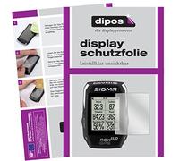 dipos 3x Pellicola Protettiva trasparente per Sigma Rox GPS 11.0 | Si adatta perfettamente, ultra sottile, antigraffio, senza bolle, compatibile con cover, anti impronte, autoadesiva