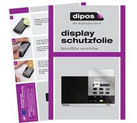 dipos I 3X Pellicola Protettiva Compatibile con TechniSat Digitradio 215 Pellicola di Protezione Cristallo