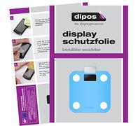 dipos I 3X Pellicola Protettiva Compatibile con Yunmai Mini Bluetooth Pellicola di Protezione Cristallo