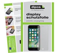 dipos 4x Pellicola Protettiva opaca per Apple iPhone 8 Plus | 2x fronte + 2x retro, Antiriflesso, riduce i riflessi, si adatta perfettamente, ultra sottile, antigraffio, senza bolle