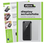 dipos 4x Pellicola Protettiva opaca per Apple iPhone 8 Rückseite