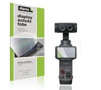 dipos 4x Pellicola Protettiva opaca per Insta360 Luna Ultra