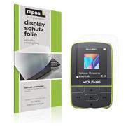 dipos 4x Pellicola Protettiva opaca per WOLFANG WMP01 MP3-Player