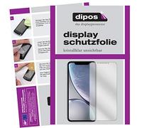 e-cultor Pellicola protettiva dipos I per Apple iPhone XR Cristallo 4x (2 anteriori + 2 posteriori)