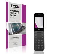 dipos 4x Pellicola Protettiva trasparente per HMD 2660 Flip 4G | Si adatta perfettamente, ultra sottile, antigraffio, senza bolle, compatibile con cover, anti impronte, autoadesiva