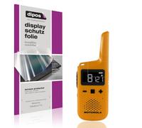 dipos 4x Pellicola Protettiva trasparente per Motorola Talkabout T72 | Si adatta perfettamente, ultra sottile, antigraffio, senza bolle, compatibile con cover, anti impronte, autoadesiva
