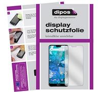 dipos I 4X Pellicola Protettiva Compatibile con Nokia 7.1 Plus Pellicola di Protezione Cristallo (2X Anteriore + 2X Posteriore)