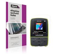 dipos 4x Pellicola Protettiva trasparente per WOLFANG WMP01 MP3-Player
