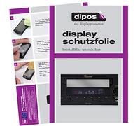 dipos 5x Pellicola Protettiva trasparente per Vincent CD-200 | Si adatta perfettamente, ultra sottile, antigraffio, senza bolle, compatibile con cover, anti impronte, autoadesiva