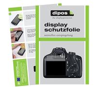 dipos 6x Pellicola Protettiva opaca per Canon EOS 4000D | Antiriflesso, riduce i riflessi, si adatta perfettamente, ultra sottile, antigraffio, senza bolle, anti impronte, autoadesiva