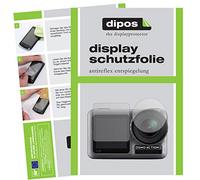 dipos 6x Pellicola Protettiva opaca per DJI Osmo Action | Antiriflesso, riduce i riflessi, si adatta perfettamente, ultra sottile, antigraffio, senza bolle, anti impronte, autoadesiva