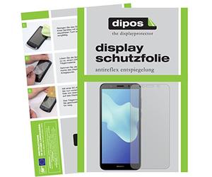dipos 6x Pellicola Protettiva opaca per Huawei Y5 2018 | Antiriflesso, riduce i riflessi, si adatta perfettamente, ultra sottile, antigraffio, senza bolle, anti impronte, autoadesiva