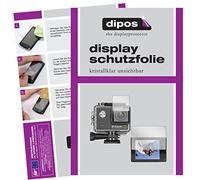 dipos 6x Pellicola Protettiva per Easypix GoXtreme Black Hawk 4K+ | Si adatta perfettamente, ultra sottile, antigraffio, senza bolle, compatibile con cover, anti impronte, autoadesiva