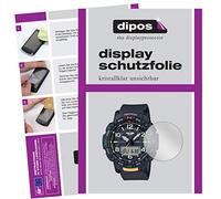 dipos 6x Pellicola Protettiva trasparente per Casio PRT-B50 Pro Trek | Si adatta perfettamente, ultra sottile, antigraffio, senza bolle, compatibile con cover, anti impronte, autoadesiva